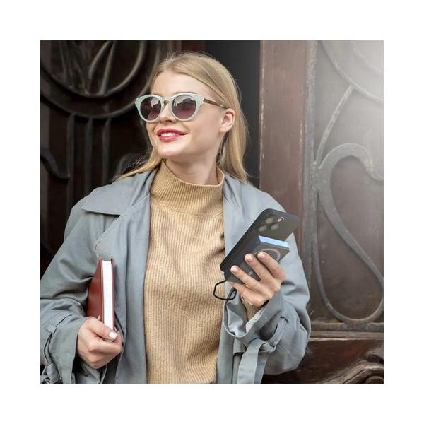 Porodo 10000mAh Qi2 Wireless Power Bank, PDPBFCH086DG, PB086