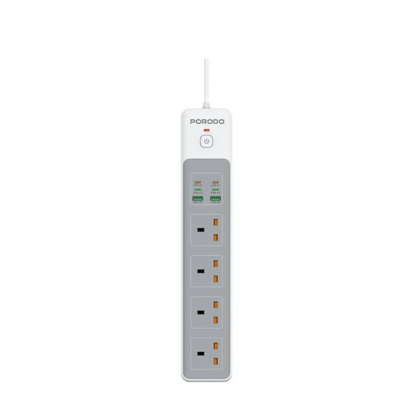 Porodo 4AC 65W 3000W Power Strip