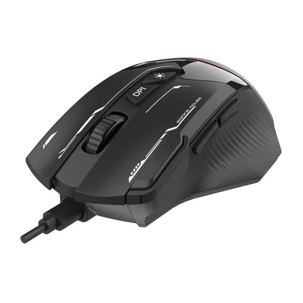 Porodo Gaming 8D RGB Wired Mouse DPI 7200, PDX321