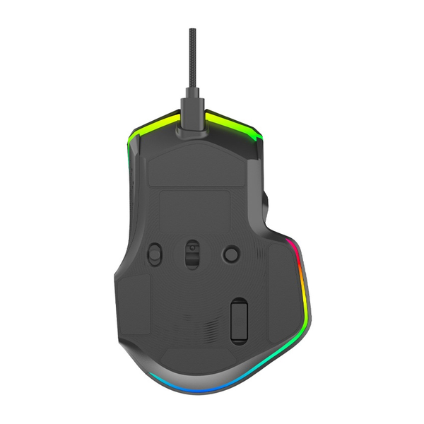 Porodo Gaming 9D Wired Mouse DPI 12800 with 13 Modes RGB Light, PDX320