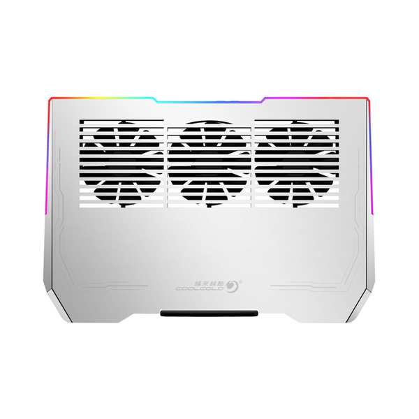Porodo Gaming Al RGB Laptop Cooling Multi-Fan, 3 Fan Levels, PDX117