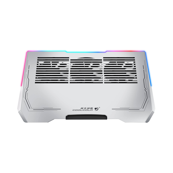Porodo Gaming Al RGB Laptop Cooling Multi-Fan, 3 Fan Levels, PDX117