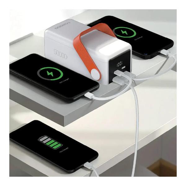 Porodo PortaPower 50000mAh Power Bank with Built-In LED Lighting