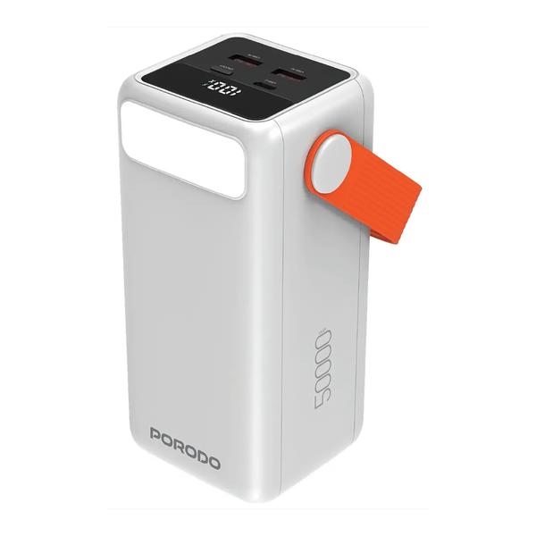 Porodo PortaPower 50000mAh Power Bank with Built-In LED Lighting