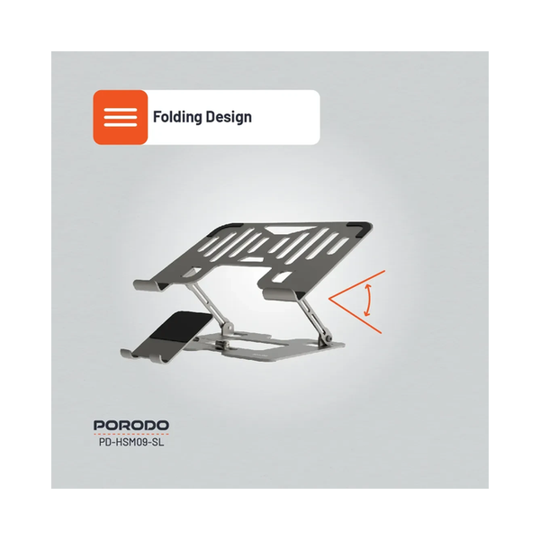 Porodo Smart Folding Multi-Device Stand, PDHSM09SL