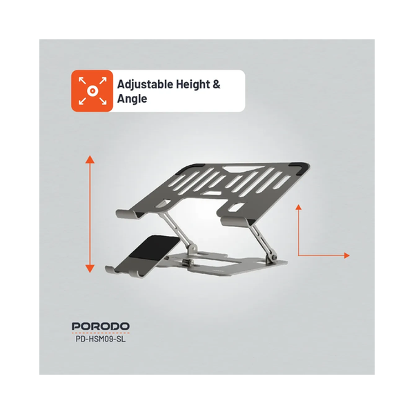 Porodo Smart Folding Multi-Device Stand, PDHSM09SL