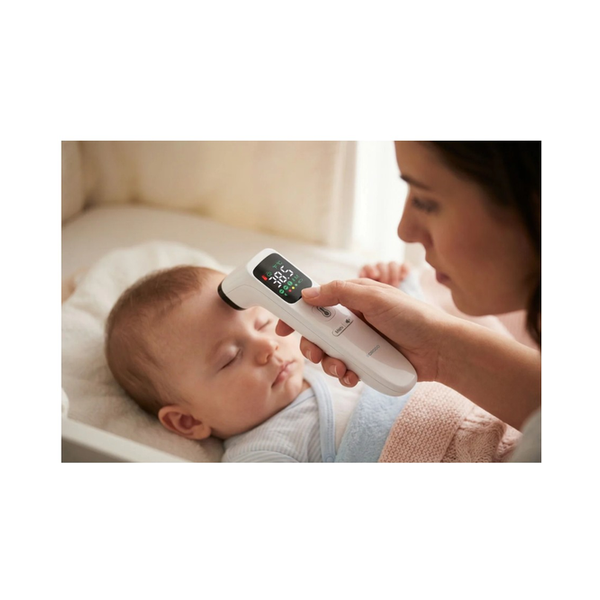 Porodo LivOon Multi-Mode Digital Infrared Thermometer with LED Display, PDFCIR202WH