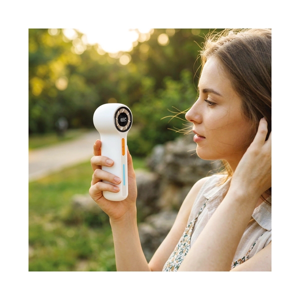 Porodo Lifestyle Chillo Breeze Pocket Turbo Fan with 100 Adjustable Speed Levels