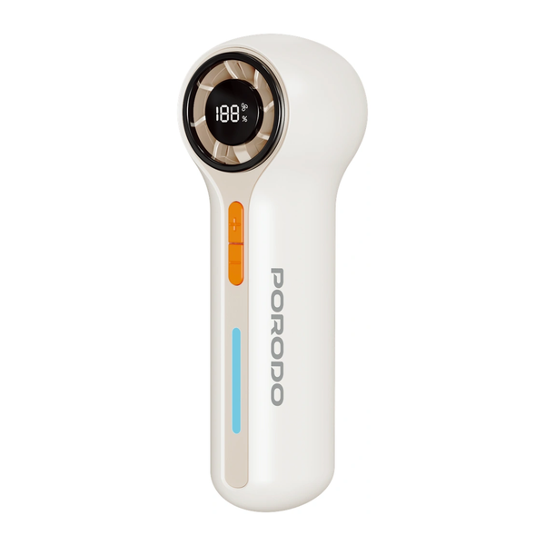 Porodo Lifestyle Chillo Breeze Pocket Turbo Fan with 100 Adjustable Speed Levels