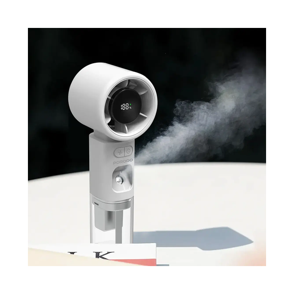 Porodo Lifestyle Cool & Hydrate Mini Fan & Humidifier