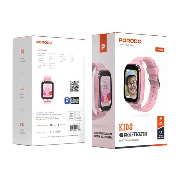Porodo Kids 4G Smart Watch, PD-LFST003