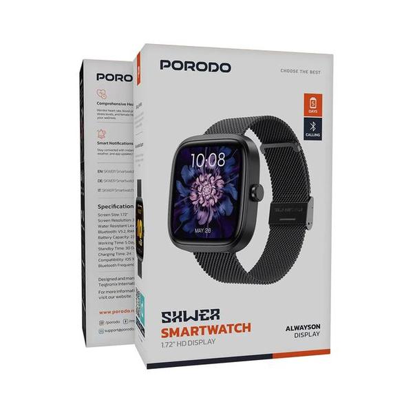 Porodo Skwer Smart Watch, PD-SWT71