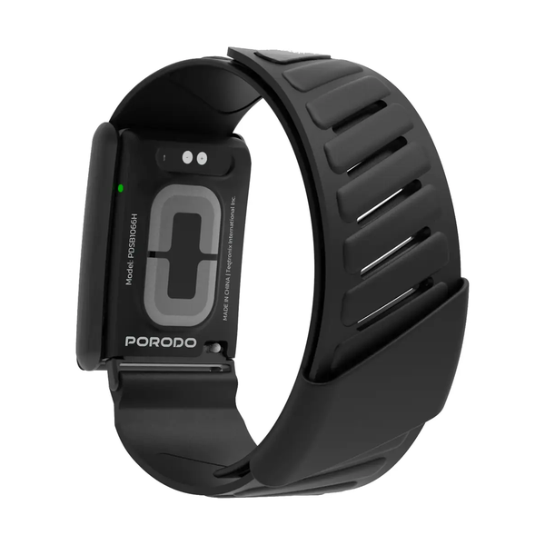 Porodo TrackFit Apex Screenless Fitness Tracker with Electrocardiogram Monitoring