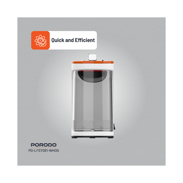Porodo Lifestyle Air-Popped Popcorn Maker, PDLFST061WHOG