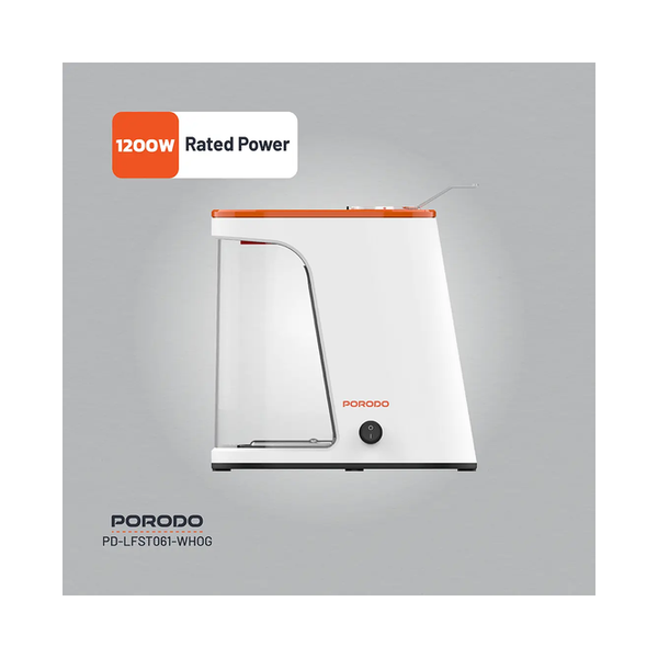 Porodo Lifestyle Air-Popped Popcorn Maker, PDLFST061WHOG