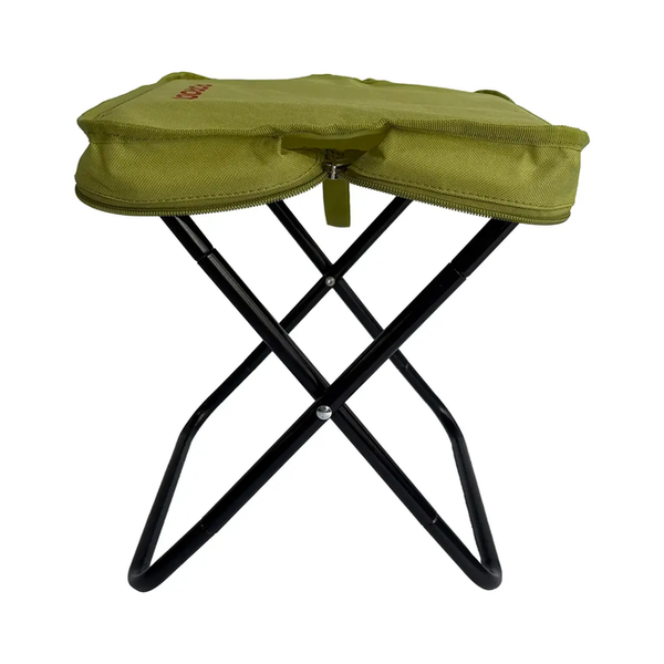 Porodo Lifestyle Quick-Fold Portable Camping Seat, 100KG Max Weight, Stable X-Frame, Comfort Seat Height, PDLFSTZDY