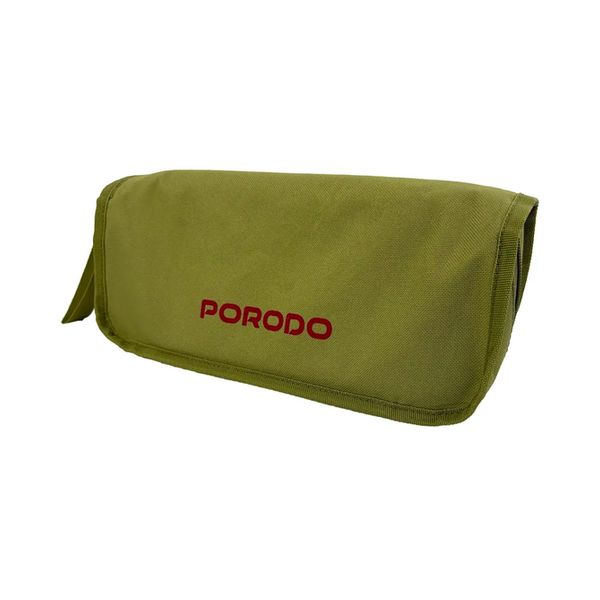 Porodo Lifestyle Quick-Fold Portable Camping Seat, 100KG Max Weight, Stable X-Frame, Comfort Seat Height, PDLFSTZDY