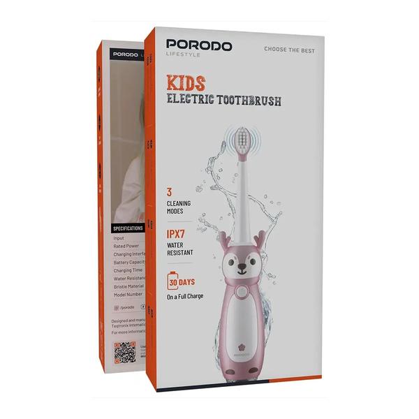 Porodo Lifestyle Kids Electric Toothbrush, PDLFSTK12