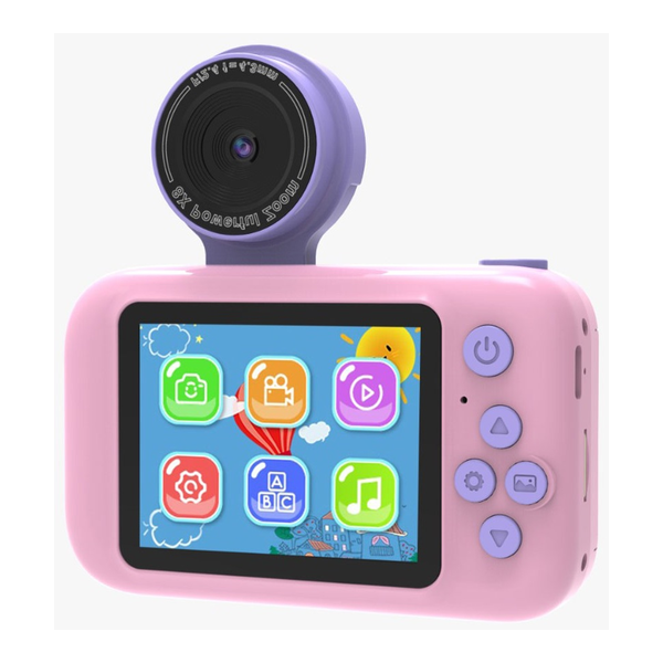 Porodo Lifestyle Kids Flip Digital Camera With Tripod Stand, PD-LFST014