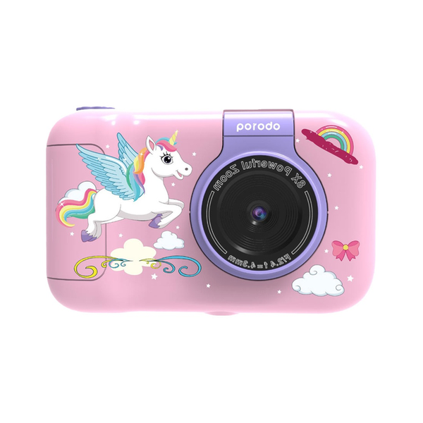 Porodo Lifestyle Kids Flip Digital Camera With Tripod Stand, PD-LFST014
