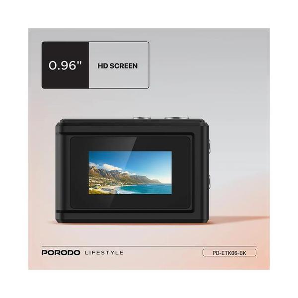 Porodo Lifestyle Snap & Go Mini Digital Camera 180mAh