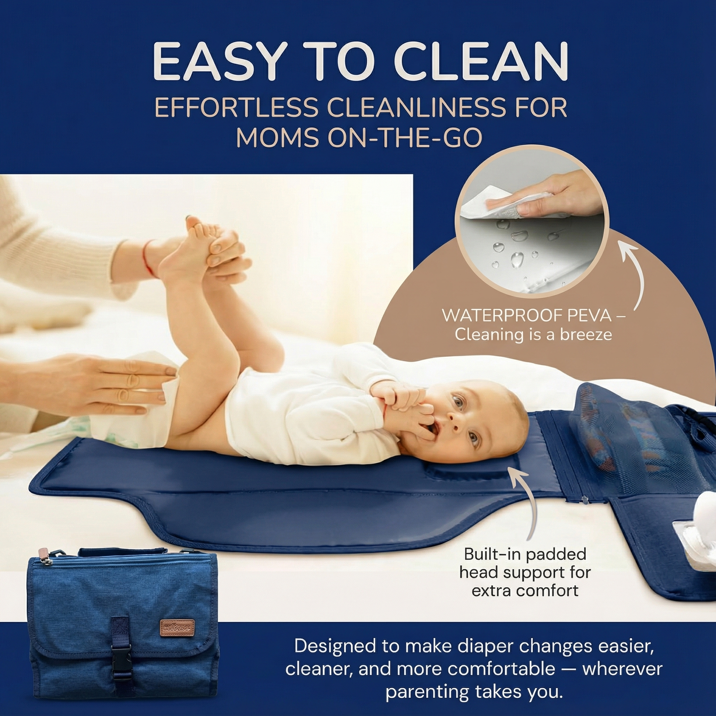 Portable Diaper Changing Pad