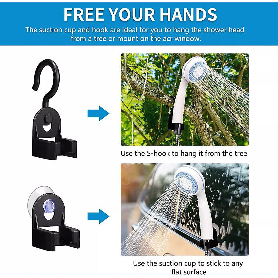 Rechargeable Portable Camping Shower