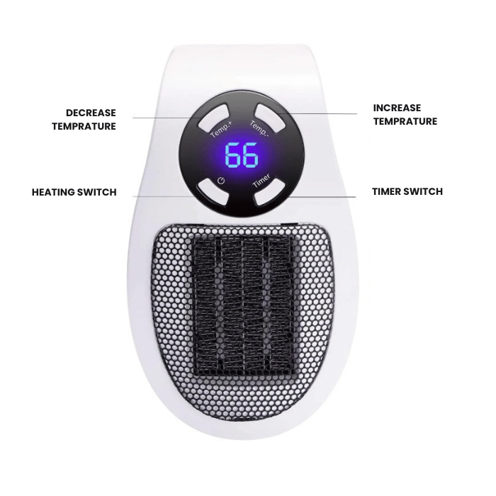 Electric Heater | Portable & Compact - Medaid International