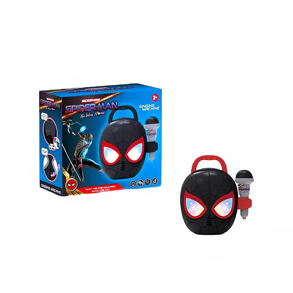 Spiderman Singing Machine Toy with Microphone and Lights Lebanon