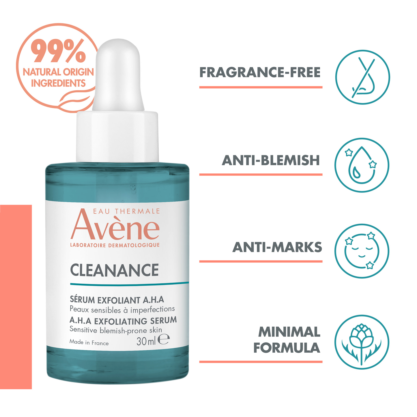 Cleanance AHA Exfoliating Serum - 30ml