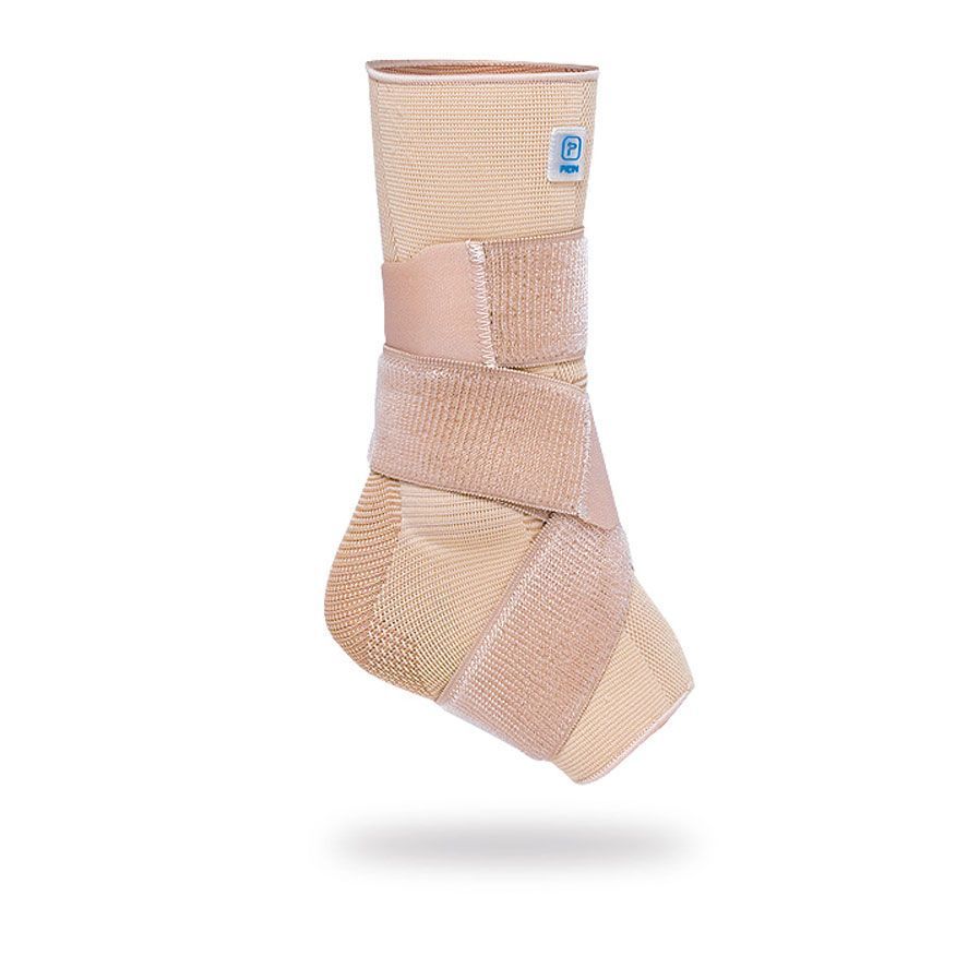 Prim Elastic Ankle Support With Silicone Malleolar Pads & Figure-Of-Eight Strapping  "P706Bg - Medaid International