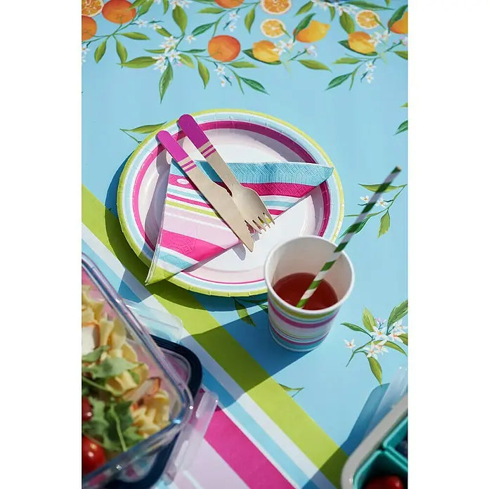 Duni Bright Stripes Napkins 20 pcs|Duni In Lebanon