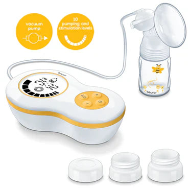 Beurer - BY 40 Single Breast Pump - Electric Memory Function