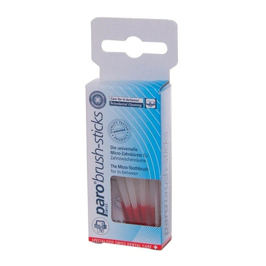 Paro 1061 Brush Sticks Cvrd W/ Velvty Flckng 10pcs - Medaid International