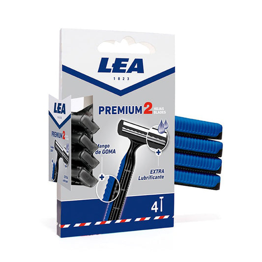 Lea Premium 2 Blades Dispo. Razor - Medaid International
