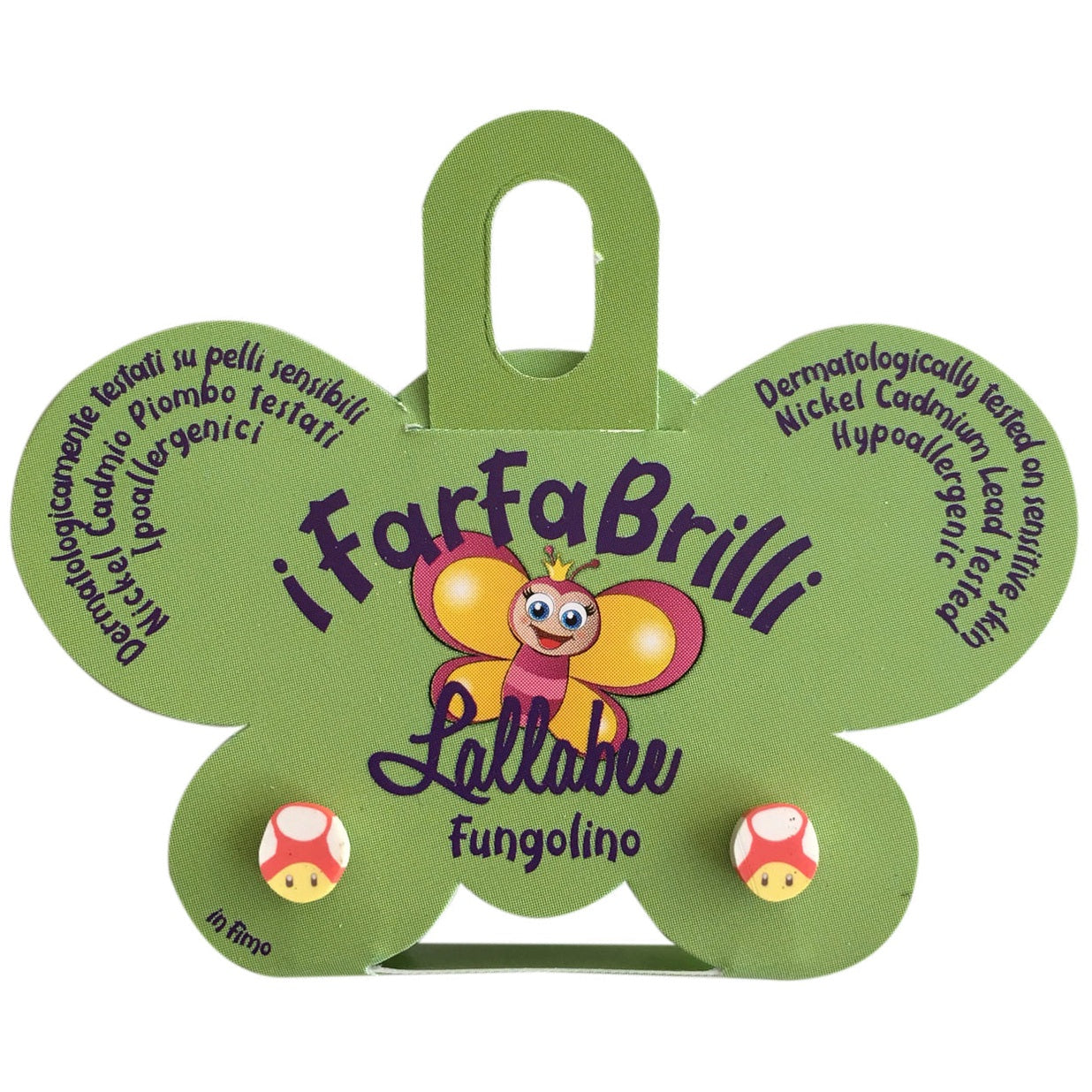 Kids Earrings in Fymo Fungolino - Medaid International