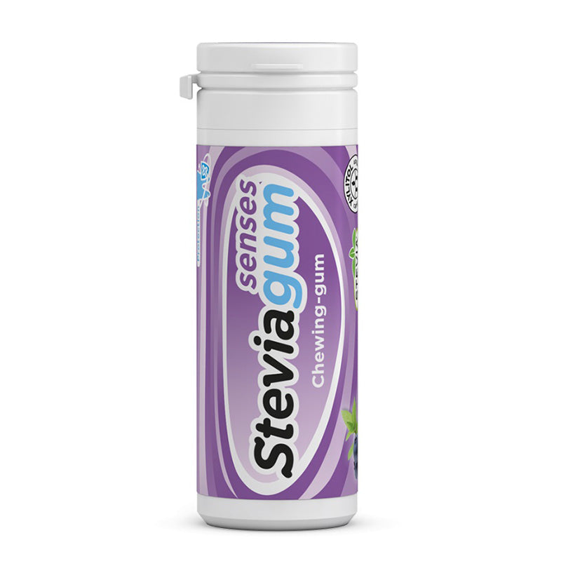Ginjer Steviagum Senses Blueberry 30g - Medaid International
