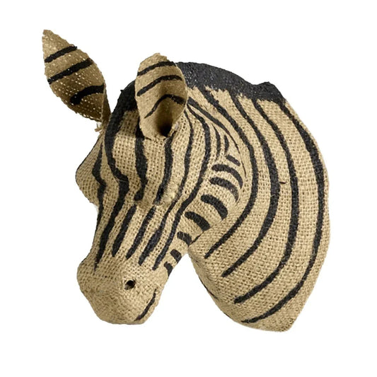Quax - Animal Trophy - Zebra XI Jute - Wall Hanging