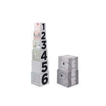 Done By Deer Stacking Cubes 123 Educational Toy