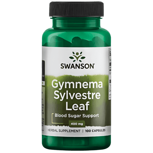 Swanson Gymnema Sylvestre Leaf, Full Spectrum, 400 mg, 100 Capsules‏