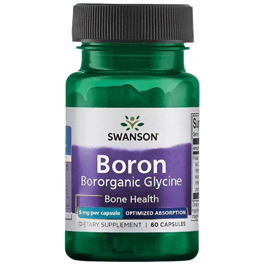 Swanson, Albion, Boron, 6 mg, 60 Capsules