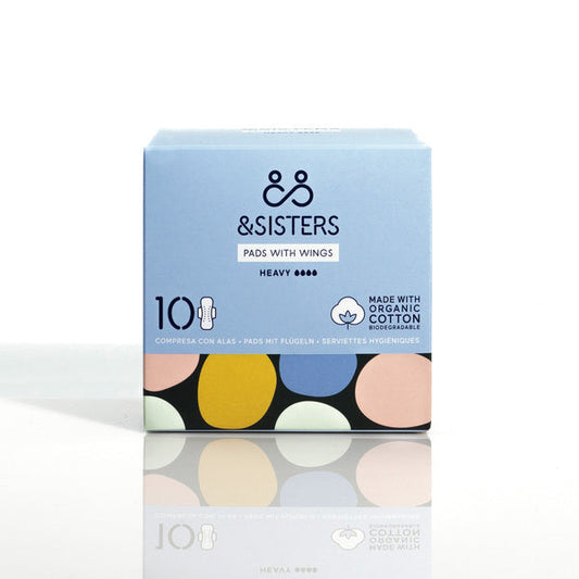 &Sisters - 10 Heavy Pads With Wings - Medaid International
