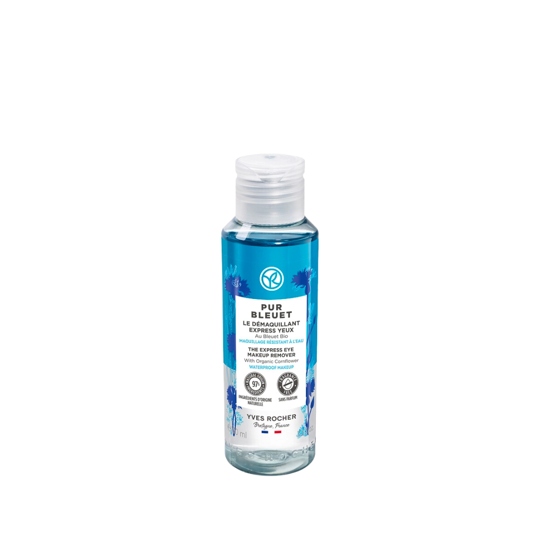 Yves Rocher Cleanser And Eye Makeup Remover - Pur Bleuet 100ml