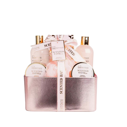 IDC Institute Scented Bath Gold Basket Set - Medaid International