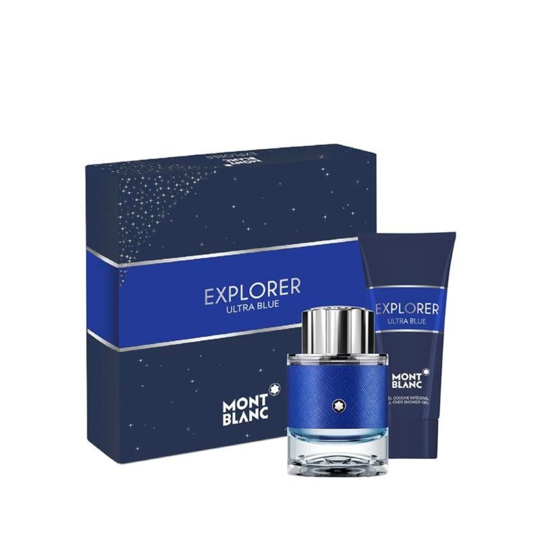 Mont Blanc Men Explorer Ultra Blue 60ml Set - Medaid International
