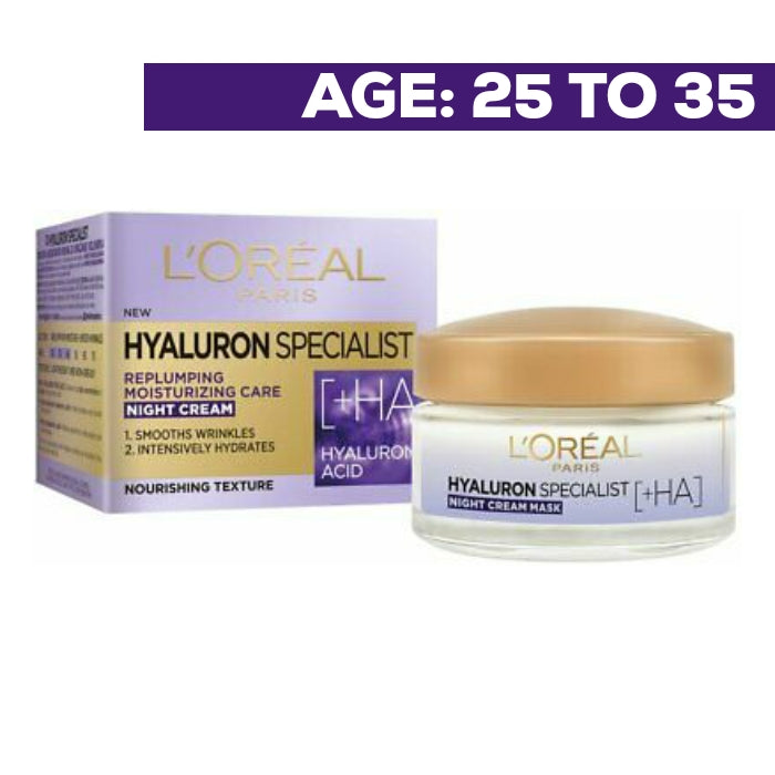 L’Oréal Paris Hyaluron Expert Night Cream 50 ML - Medaid International