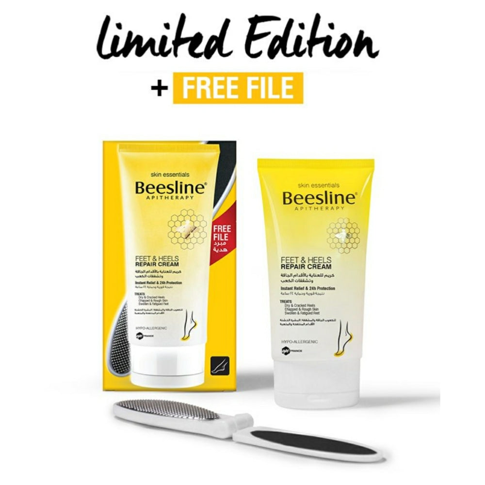 Beesline Feet & Heels Repair Cream 150ml
+ FREE Foot File