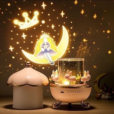 360° Projector Lamp with Films & Colors