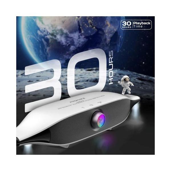 Promate DELTA-X 20W BassBoost™ Quad Speaker Wireless RGB Soundbar