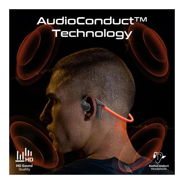 Promate RippleGlow AudioConduct™ High-Endurance Wireless Neckband Earphones